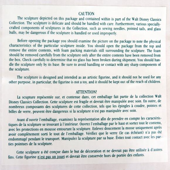 Walt Disney Classics Collection Mickey Mouse Fantasia Summoning the Stars Figure - Picture 13 of 16